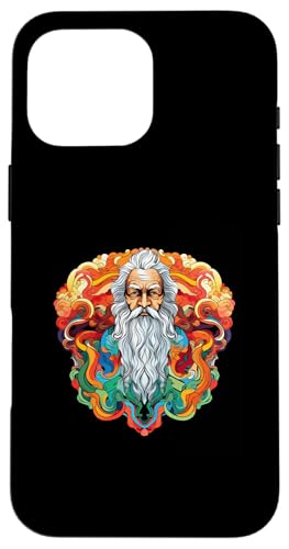 Lao Tzu Psychedelisch Hülle für iPhone 16 Pro Max Lao Tzu Psychedelisch Hülle für iPhone 16 Pro Max von Lao Tzu Art Style Designs For Philosophy