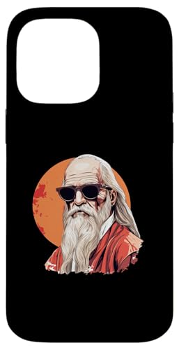 Lao Tzu mit Sonnenbrille Hülle für iPhone 14 Pro Max von Lao Tzu Art Style Designs For Philosophy