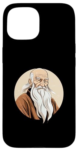 Laotische Tzu-Karikatur Hülle für iPhone 15 Laotische Tzu-Karikatur Hülle für iPhone 15 von Lao Tzu Art Style Designs For Philosophy