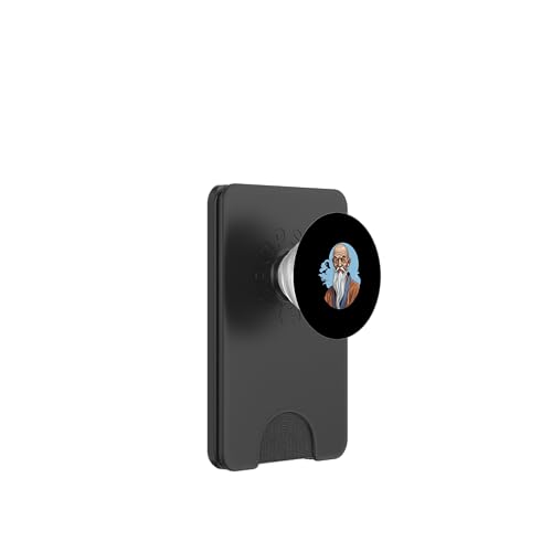 Laotische Tzu-Karikatur PopSockets PopWallet für MagSafe Laotische Tzu-Karikatur PopSockets PopWallet für MagSafe von Lao Tzu Art Style Designs For Philosophy