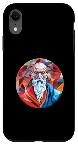 Laotischer Tzu-Kubismus Hülle für iPhone XR Laotischer Tzu-Kubismus Hülle für iPhone XR von Lao Tzu Art Style Designs For Philosophy