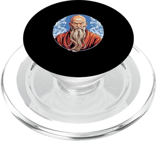 Laotse 8 Bit PopSockets PopGrip für MagSafe Laotse 8 Bit PopSockets PopGrip für MagSafe von Lao Tzu Art Style Designs For Philosophy