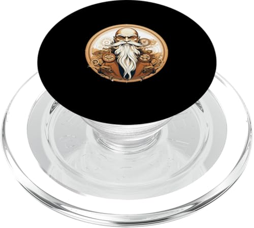 Laotse Steampunk PopSockets PopGrip für MagSafe Laotse Steampunk PopSockets PopGrip für MagSafe von Lao Tzu Art Style Designs For Philosophy