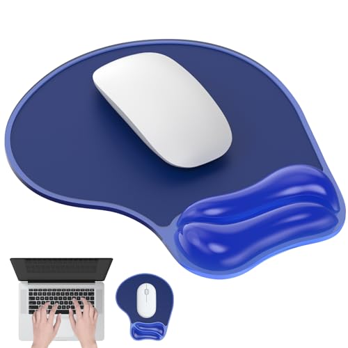 Laokiiy Gel-Mauspad mit Handgelenkauflage, Blau Laokiiy Gel-Mauspad mit Handgelenkauflage, Blau von Laokiiy