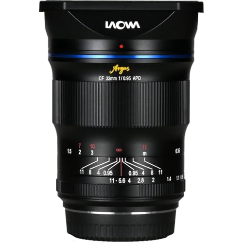 LAOWA Argus CF APO Objektiv 33 mm f/0.95 kompatibel mit Canon RF von Laowa