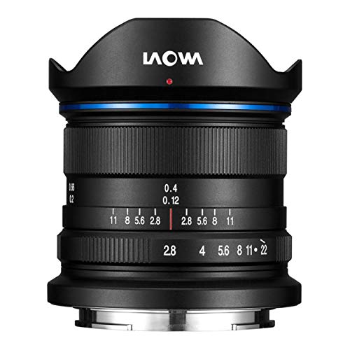 Laowa Ultra-Weitwinkel-Objektiv, 9 mm, f/2.8, Zero-D, für Spiegelreflexkameras, Schwarz, 15/10, für Sony E, Sony von Laowa