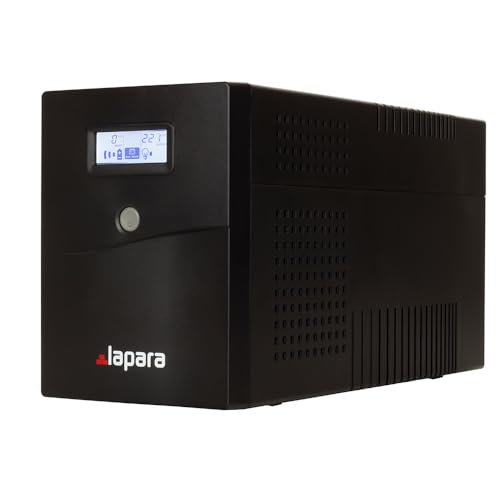 Lapara LA-VST-1500LCD Unterbrechungsfreie Stromversorgung USV 1500VA 900W LCD Interaktiv von Lapara