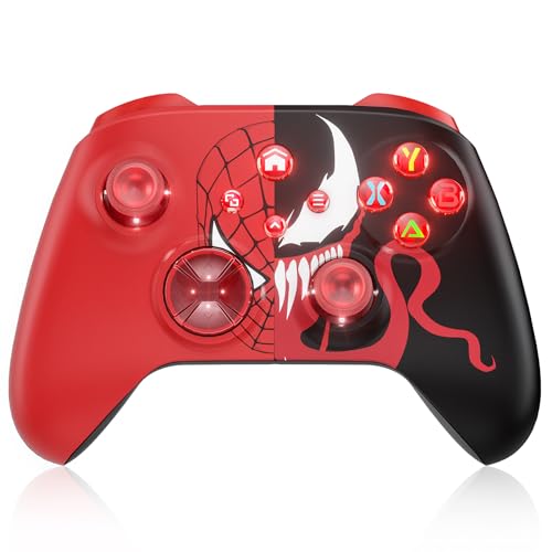 Lapezei [Upgrade-Paket erforderlich [Einfach und schnell] Wireless Controller fürXbox One,One X/S.Series X/S Kompatibel mit PC Windows 7/8/10/11/Android/ios mit Flash Lighting Bars/3.5 mm Audio von Lapezei