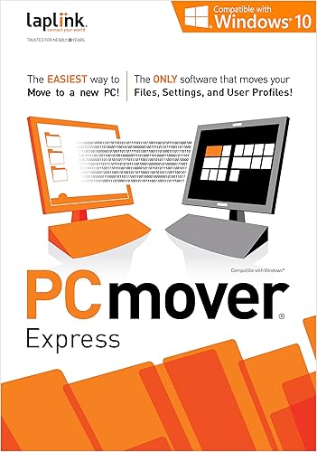 Laplink PCmover Express 10 (Nutzung für 1 PC) [Download] von Laplink Software, Inc