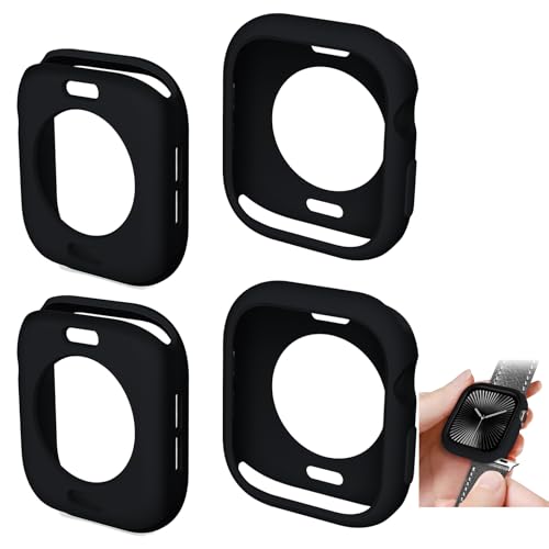 4 PCS Schutzhülle 46 Mm,Hülle Ultra-Dünn,Flexibel,Leicht,Watch Case Bietet Ultimativen Schutz Ohne Beeinträchtigung des Komforts,Schutzhülle Kompatibel mit Apple Watch 10 für Apple Watch 4 PCS Schutzhülle 46 Mm,Hülle Ultra-Dünn,Flexibel,Leicht,Watch Case Bietet Ultimativen Schutz Ohne Beeinträchtigung des Komforts,Schutzhülle Kompatibel mit Apple Watch 10 für Apple Watch von Laralily