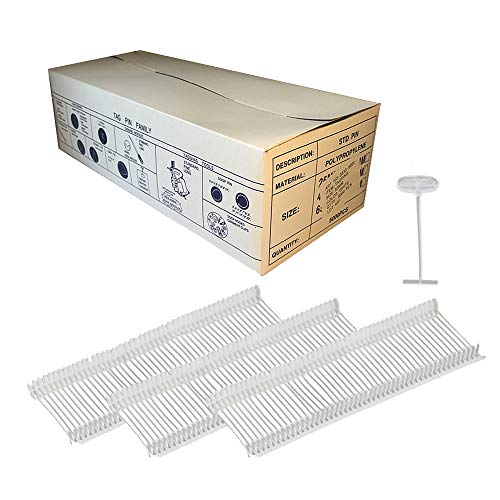 Larius Group 5.000 Heftfäden für Etikettierpistole Standard (Regular) Etikettiergerät - Tag Pins Transparent (15 mm) von Larius Group