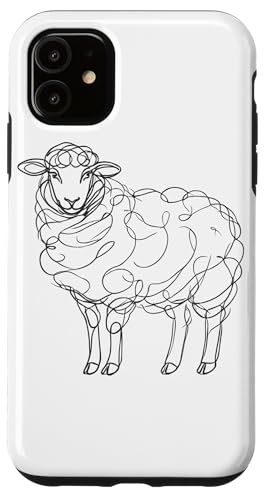 Hülle für iPhone 11 Line Art Lämmer Bauernhof Tier Lamm Schaf Hülle für iPhone 11 Line Art Lämmer Bauernhof Tier Lamm Schaf von Laroli Aesthetic Art