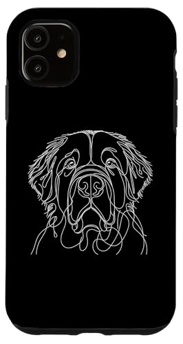 Hülle für iPhone 11 Line Art Neufundländer-hund Newfie Hülle für iPhone 11 Line Art Neufundländer-hund Newfie von Laroli Aesthetic Art