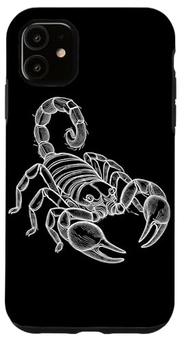 Hülle für iPhone 11 Line Art Skorpion Skorpione Hülle für iPhone 11 Line Art Skorpion Skorpione von Laroli Aesthetic Art