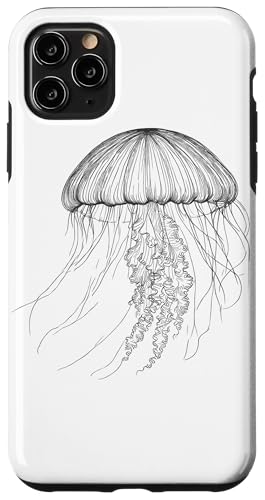 Hülle für iPhone 11 Pro Max Line-art Qualle Quallen Hülle für iPhone 11 Pro Max Line-art Qualle Quallen von Laroli Aesthetic Art