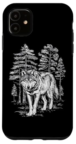Hülle für iPhone 11 Wolf Walking Forest Wolves Hülle für iPhone 11 Wolf Walking Forest Wolves von Laroli Aesthetic Art