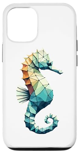 Hülle für iPhone 13 Geometric Art Seepferd Seepferde Seepferdchen von Laroli Aesthetic Art