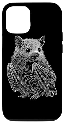 Hülle für iPhone 13 Line Art Fledermaus Fledermäuse Hülle für iPhone 13 Line Art Fledermaus Fledermäuse von Laroli Aesthetic Art