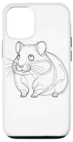 Hülle für iPhone 13 Line Art Hamster Hamsters Hülle für iPhone 13 Line Art Hamster Hamsters von Laroli Aesthetic Art