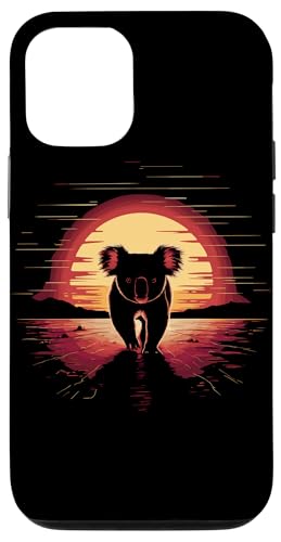 Hülle für iPhone 13 Retro Sonnenuntergang Silhouette Koala Koalas Hülle für iPhone 13 Retro Sonnenuntergang Silhouette Koala Koalas von Laroli Aesthetic Art