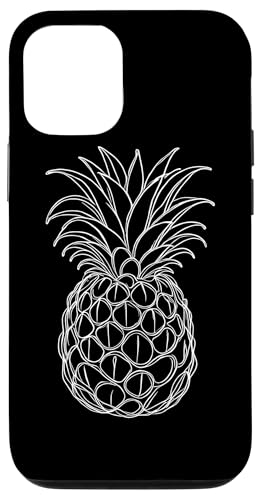 Hülle für iPhone 14 Line Art Ananas Ananasse Hülle für iPhone 14 Line Art Ananas Ananasse von Laroli Aesthetic Art