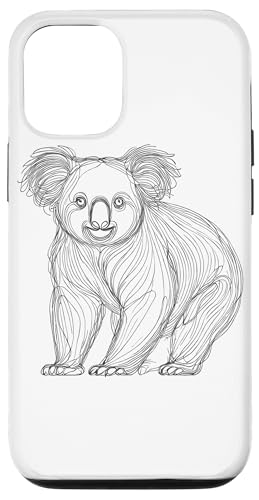 Hülle für iPhone 14 Line Art Koala Koalas Hülle für iPhone 14 Line Art Koala Koalas von Laroli Aesthetic Art