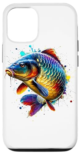 Hülle für iPhone 15 Farbenfrohe Splash Art Karpfen Karpfenangeln Angler Hülle für iPhone 15 Farbenfrohe Splash Art Karpfen Karpfenangeln Angler von Laroli Aesthetic Art