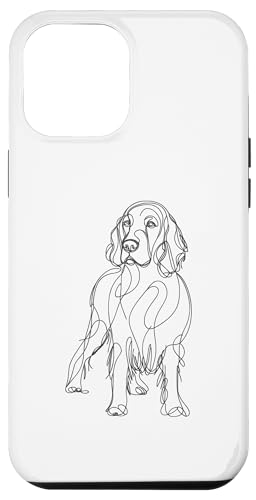 Hülle für iPhone 15 Plus Line Art Irish Setter Setters Red Setter Hülle für iPhone 15 Plus Line Art Irish Setter Setters Red Setter von Laroli Aesthetic Art