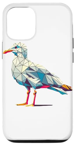 Hülle für iPhone 15 Pro Geometric Art Möwe Vogelbeobachtung Möwen Hülle für iPhone 15 Pro Geometric Art Möwe Vogelbeobachtung Möwen von Laroli Aesthetic Art