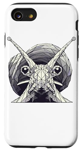 Hülle für iPhone SE (2020) / 7 / 8 Geometric Art Schnecke Schnecken von Laroli Aesthetic Art