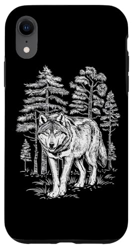 Hülle für iPhone XR Wolf Walking Forest Wolves Hülle für iPhone XR Wolf Walking Forest Wolves von Laroli Aesthetic Art