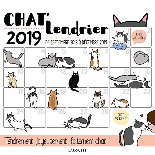chat' lendrier 2019 chat' lendrier 2019 von Larousse