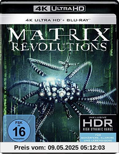 Matrix Revolutions [4K Ultra HD + Blu-ray] von Larry Wachowski