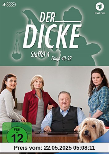 Der Dicke, Staffel 4 - Folge 40-52 (4 DVDs) von Lars Jessen