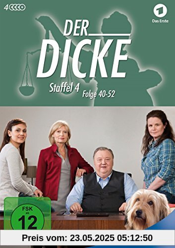 Der Dicke, Staffel 4 - Folge 40-52 (4 DVDs) von Lars Jessen