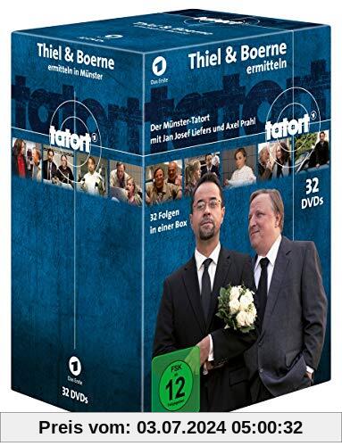 Tatort Münster - Thiel & Boerne ermitteln / Fall 1-32 [32 DVDs] von Lars Kraume