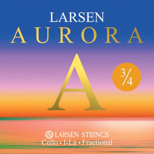 LARSEN STRINGS Cello-Saiten Aurora A 3/4 Medium von Larsen