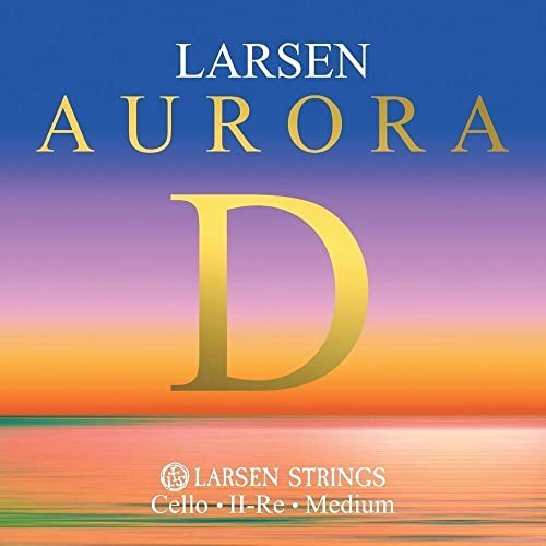 LARSEN STRINGS Cello-Saiten Aurora D 4/4 Medium von Larsen