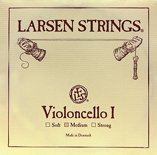 LARSEN STRINGS Cello-Saiten Original A Stahl Soft von Larsen