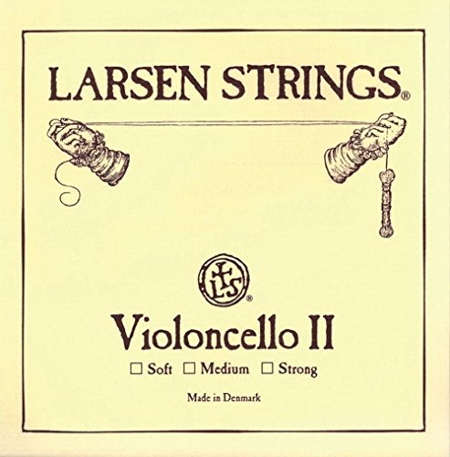 LARSEN STRINGS Cello-Saiten Original D Stahl Medium von Larsen