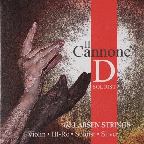 LARSEN STRINGS Violin Saiten II Cannone D Silber Soloist von LARSEN STRINGS