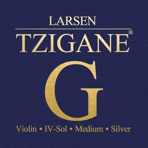 LARSEN STRINGS Violin Saiten Tzigane Multifilament-Fiberkern G Silber medium von Larsen