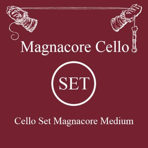 LARSEN STRINGS Cello-Saiten Magnacore Satz Medium von LARSEN STRINGS