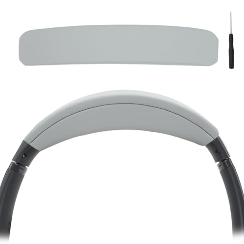 Ersatz-Kopfbügel-Pad-Set für Bose QuietComfort 45 (QC45) QC35 QC35 II Kopfhörer, Hellgrau von Laselan