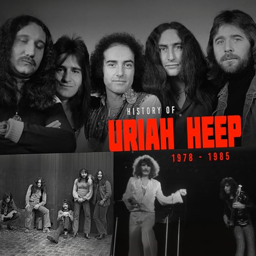 History of Uriah Heep 1978 - 1985 Transparent Clea [Vinyl LP] von Laser Media