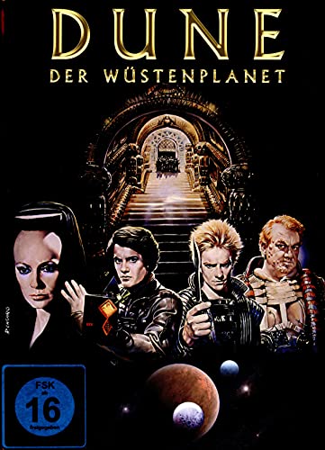 Dune - Der Wüstenplanet - Mediabook - Limited Special Edition (inkl. 2D-Version) (+ CD-Soundtrack) - Cover "Classic" [3D Blu-ray] von Laser Paradise/DVD