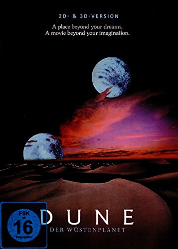 Dune - Der Wüstenplanet - Mediabook - Limited Special Edition (inkl. 2D-Version) (+ CD-Soundtrack) - Cover "Moons" [3D Blu-ray] von Laser Paradise/DVD