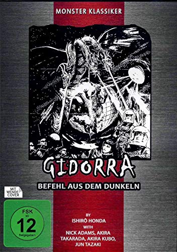 Gidorra - Befehl aus dem Dunkeln (Ausgezeichneter Godzilla Film der Showa-Reihe vom Kult Regisseur Inoshiro Honda) in Real und Animation (Monster Klassiker) von Laser Paradise/DVD
