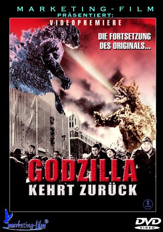 Godzilla kehrt zurück (Ausgezeichneter Godzilla Film der Showa-Reihe produziert in den legendären Toho Studios) in Real und Animation (AT: Godzilla Raids Again - Godzilla 2) Monster Kaiju Klassiker von Laser Paradise/DVD