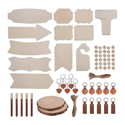 LaserPecker Wooden Engraving Materials Set (190 pcs) von LaserPecker